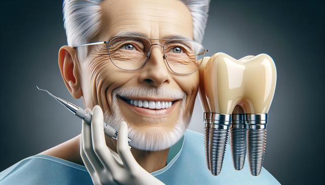 Impianti Dentali Senza Viti Per Anziani