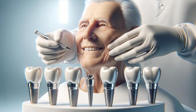 Impianti Dentali Senza Viti Per Anziani