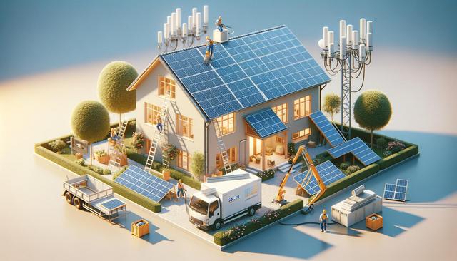 Il lavoro solare è in rapida crescita