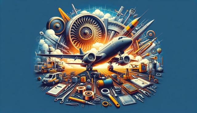 Empresas que Apoyan el Mantenimiento y Reparación de Aeronaves
