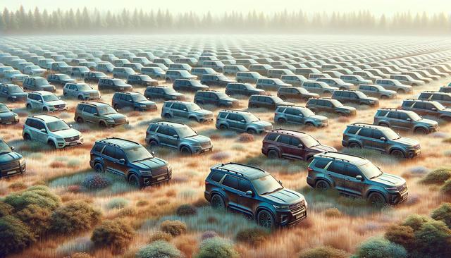 I SUV invenduti sono ora oggetto di attenzione