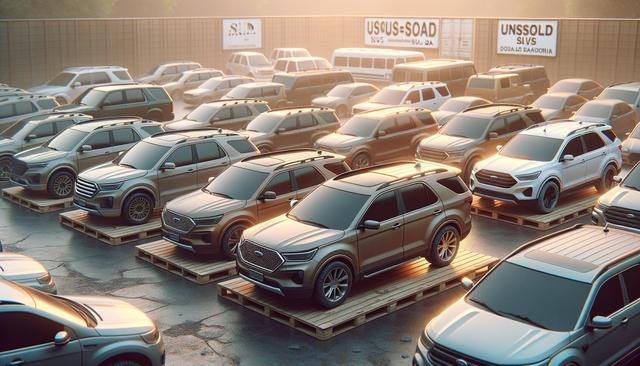 I SUV invenduti sono ora oggetto di attenzione