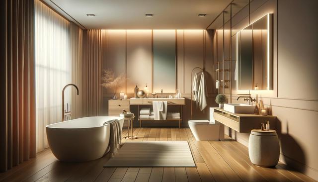 The Bathroom Gets a Glow-Up