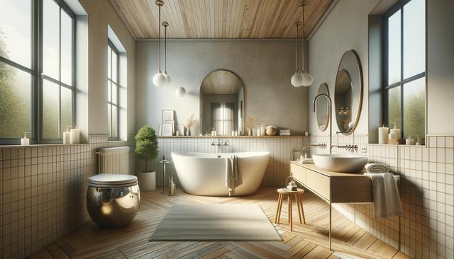 El baño se transforma de manera significativa