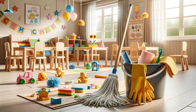 Kindergartens Are Hiring More Cleaners Than Ever