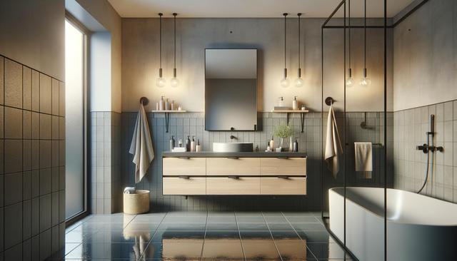 The Bathroom Gets a Glow-Up