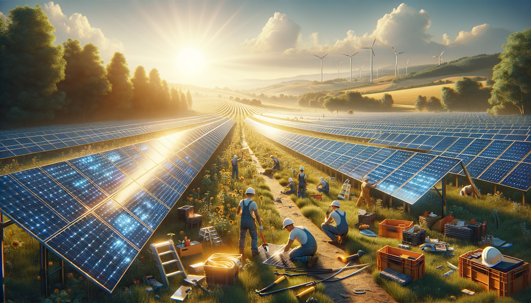 Les entreprises du secteur de l’énergie solaire recrutent actuellement