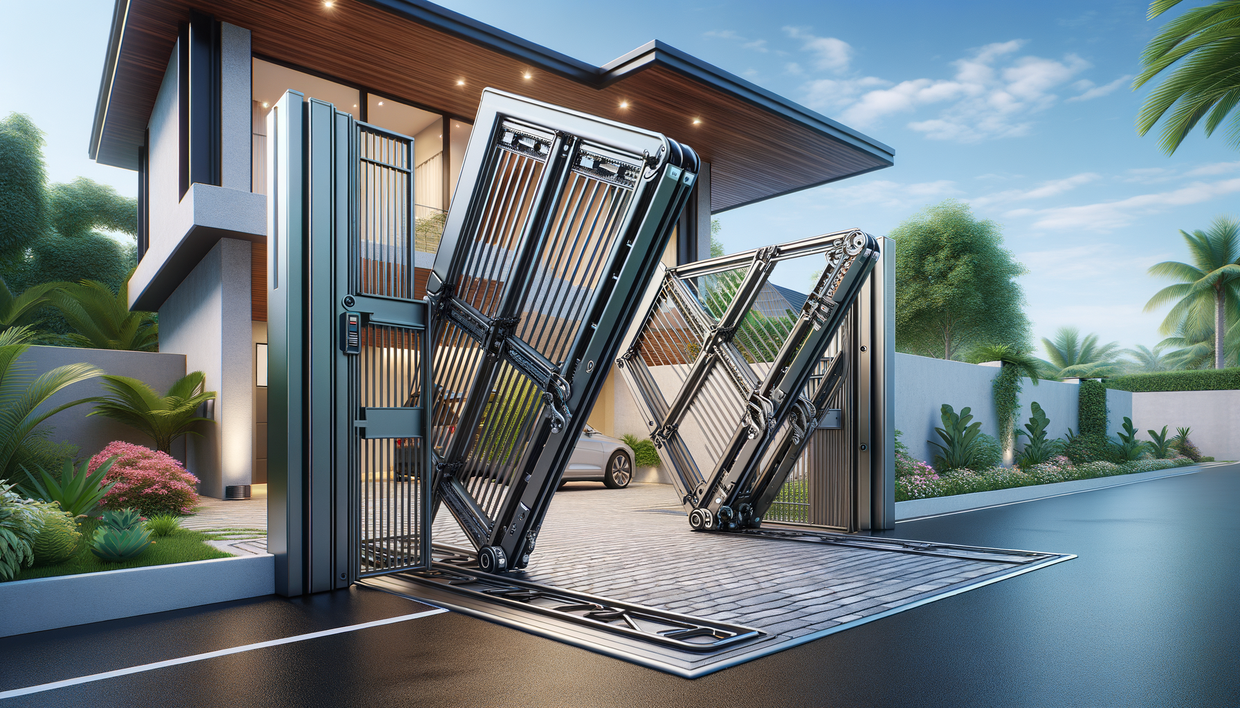 Compact and Clever: Folding Driveway Gates That Maximize Space and Value
