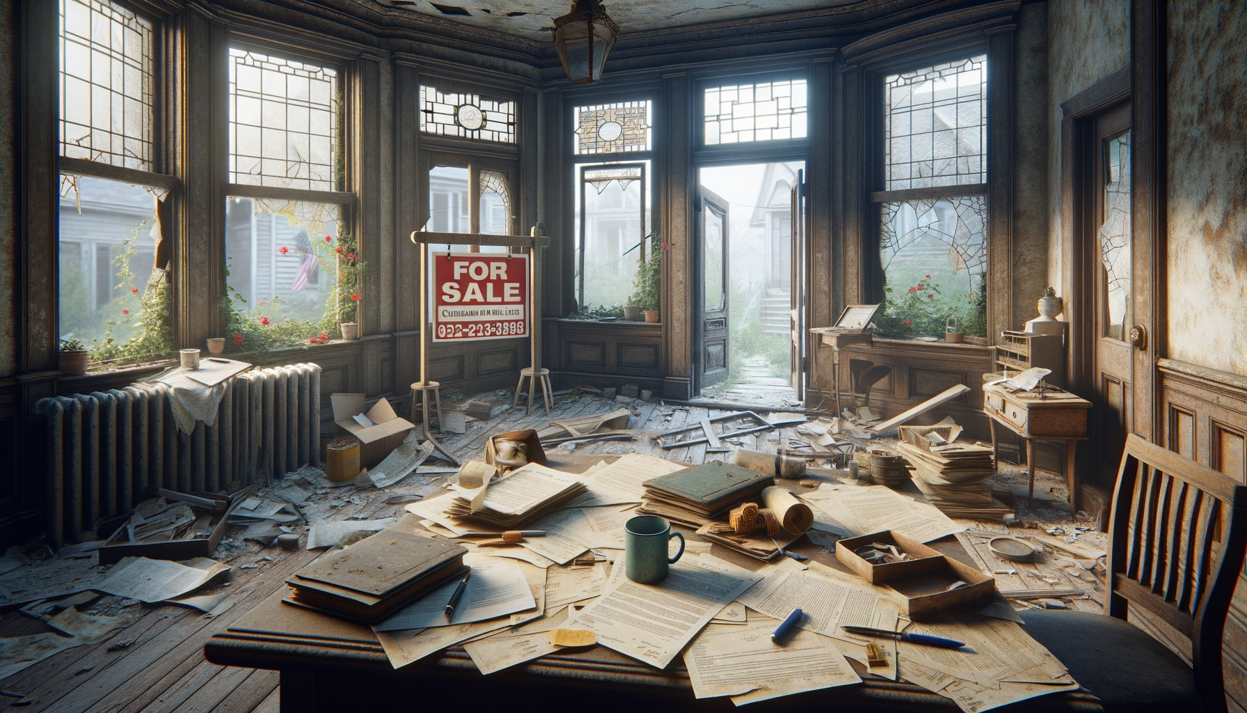Looking Into the Mystery of Abandoned Homes