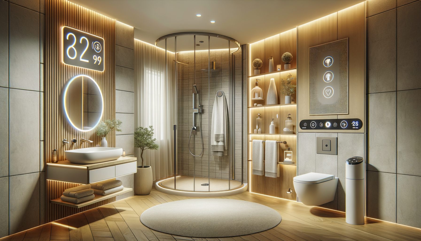The Bathroom Gets a Glow-Up