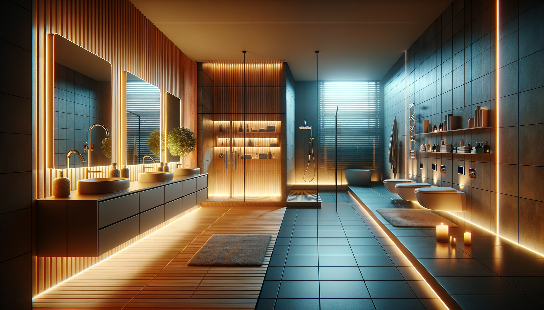 The Bathroom Gets a Glow-Up