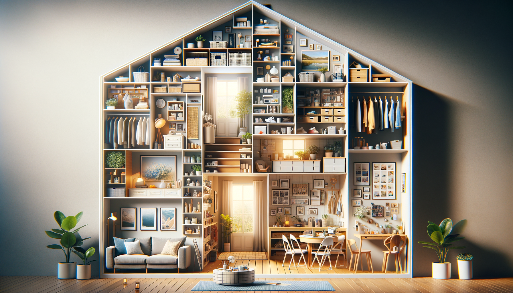 Solutions de rangement pour chaque pièce : conseils pour une maison mieux organisée