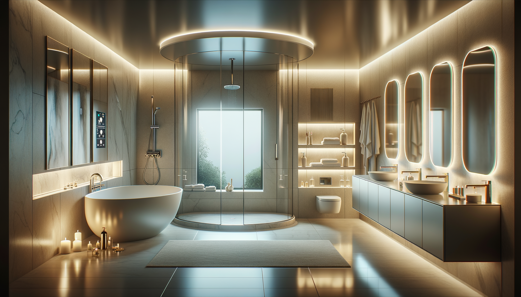 The Bathroom Gets a Glow-Up