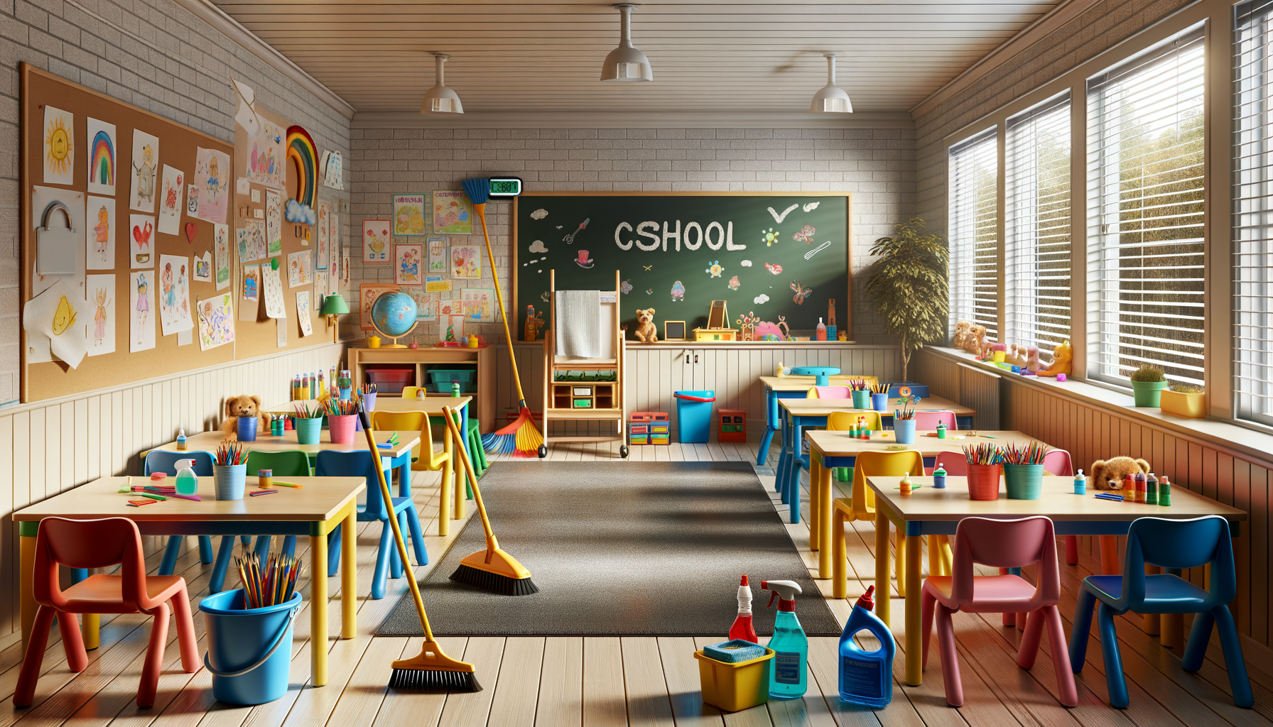 Kindergartens Are Hiring More Cleaners Than Ever
