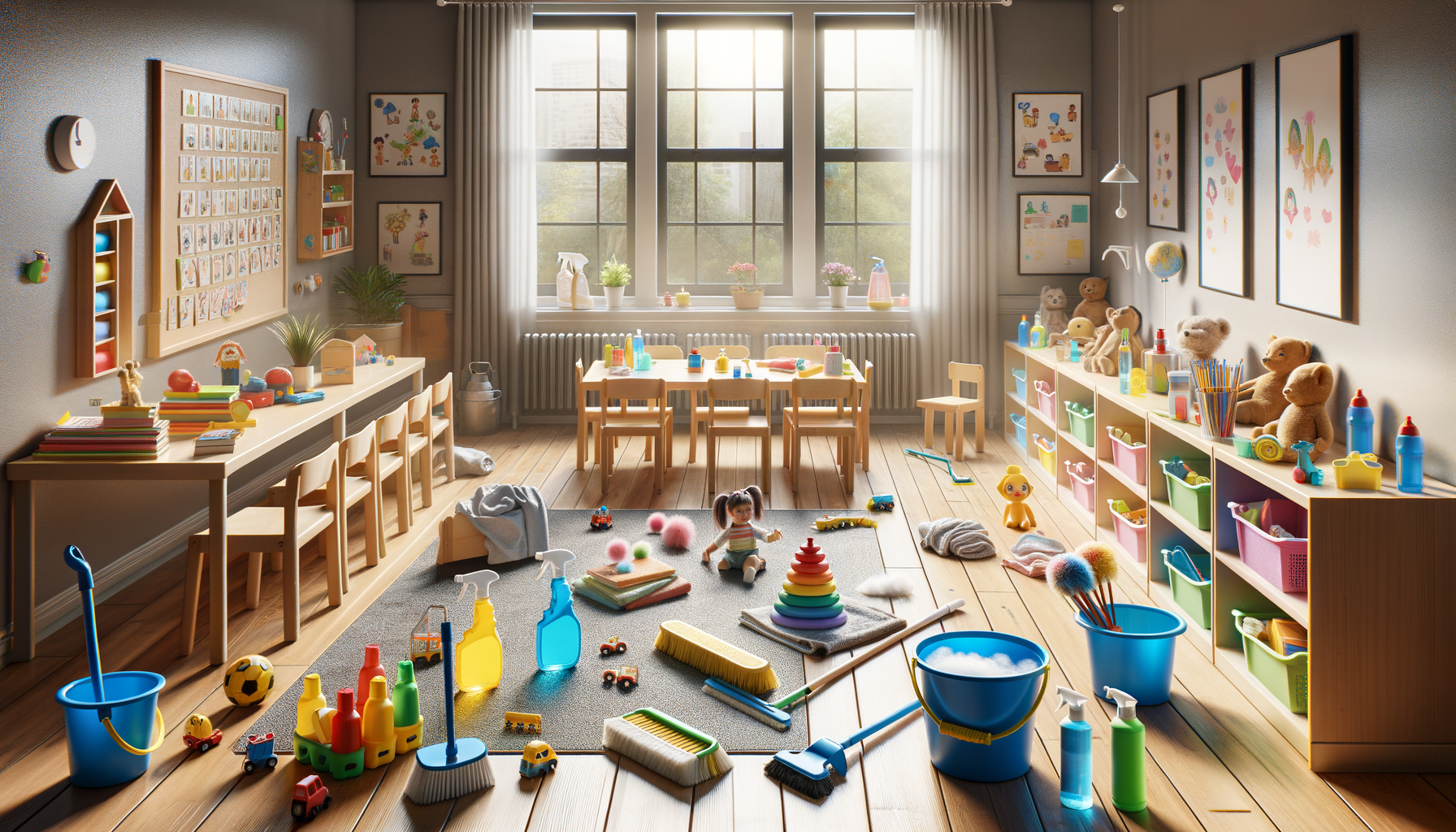 Kindergartens Are Hiring More Cleaners Than Ever