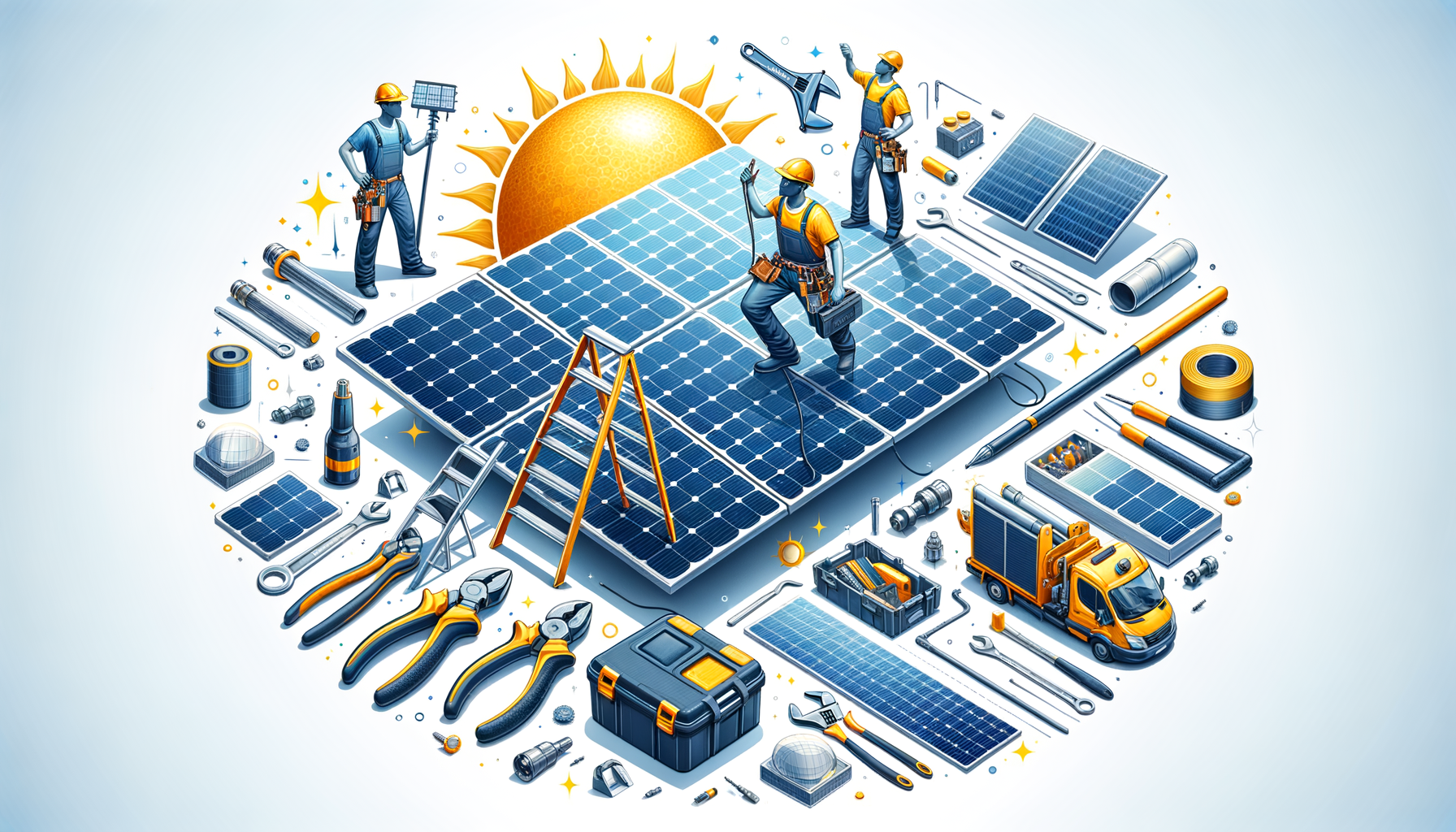 Sonnenenergie nutzen: Installateure für Solarmodule im Fokus